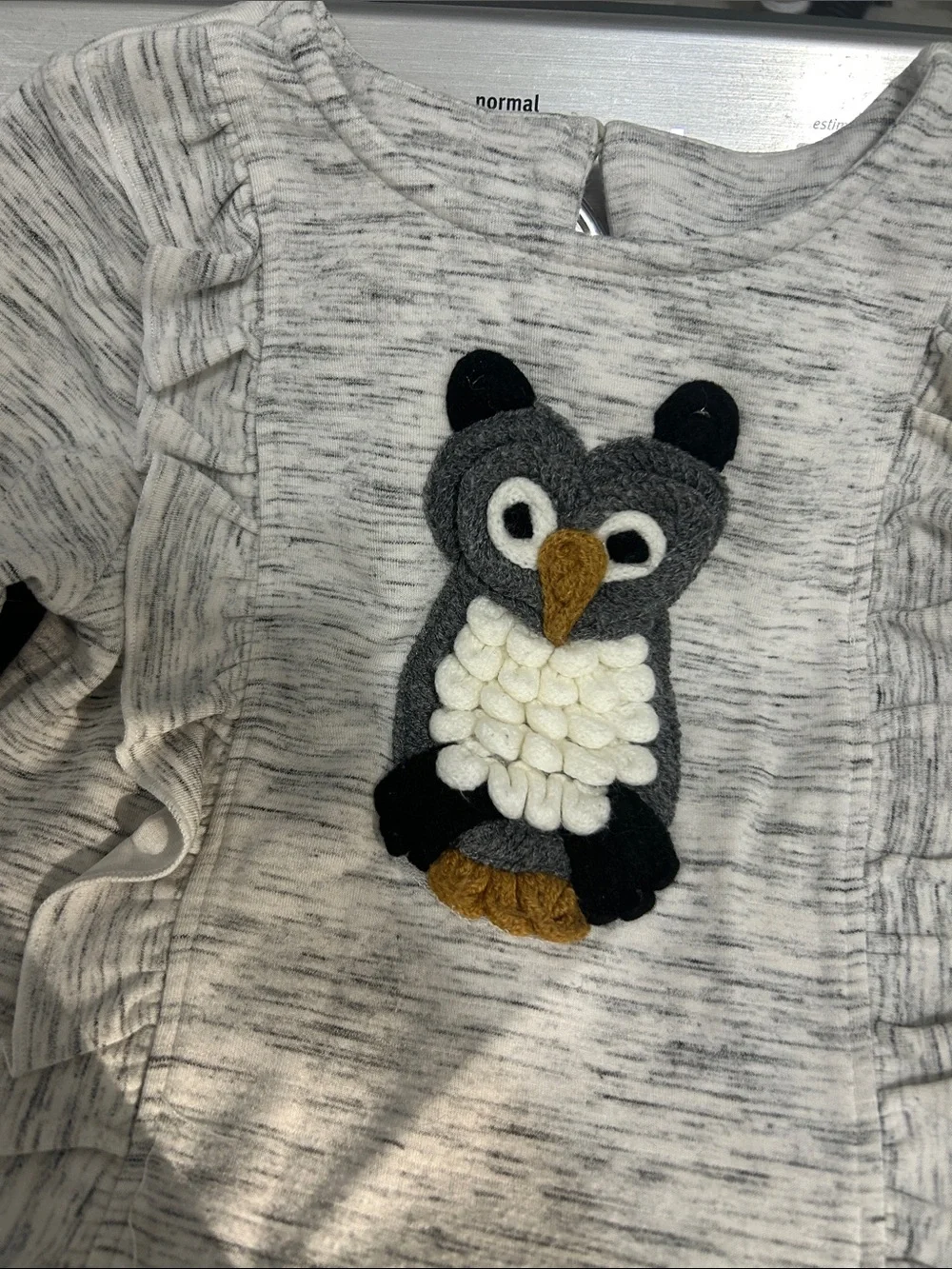 Girls size 4 owl dress